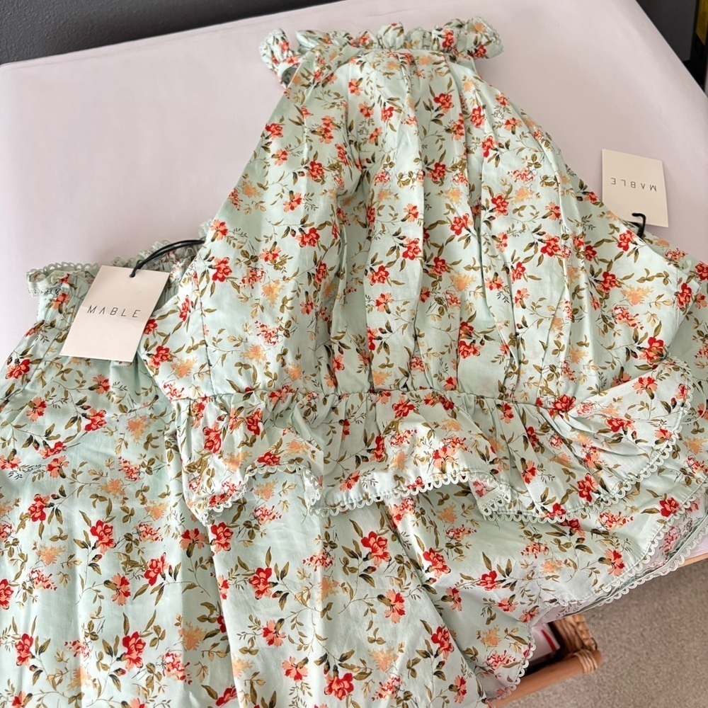NWT Anthropologie Mable the Label Floral Print Women's Shorts - Picture 5 of 5